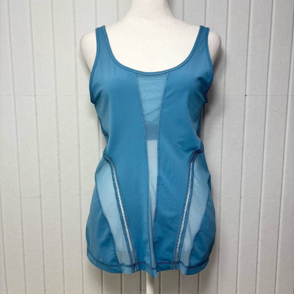 Stella McCartney Stu Perf Magic Blue Performance Tank Size M NEW